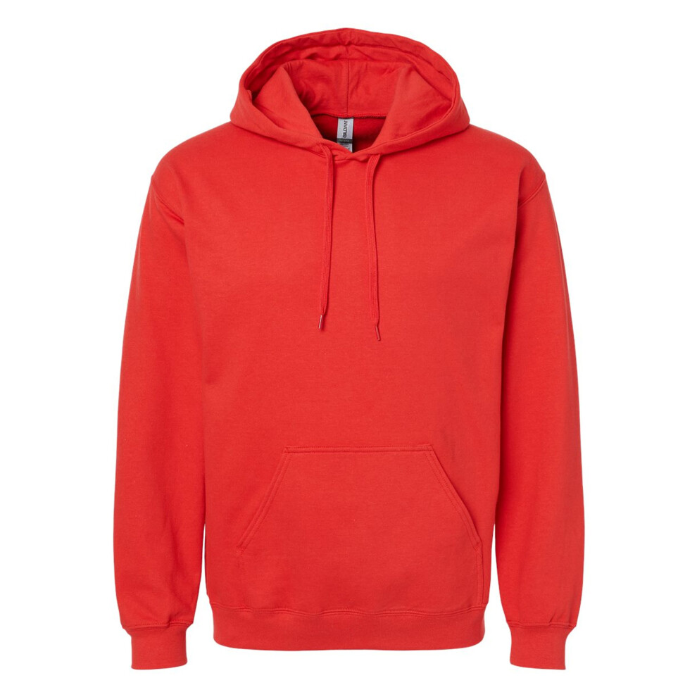Gildan (5Xl, Red) Unisex Adult Softstyle Fleece Midweight Hoodie
