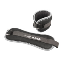 (1kg, Black) Fitness Mad Neoprene Wrist And Ankle Weight (Pack Of 2)