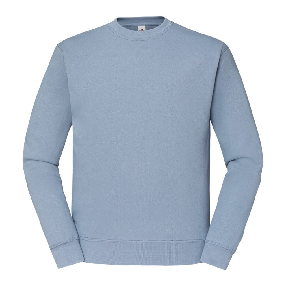 Fruit Of The Loom (Xl, Mineral Blue) Mens Classic 80/20 Set-In Sweatshirt