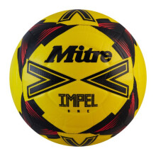 (3, Yellow/Black/Red) Mitre Impel One Football