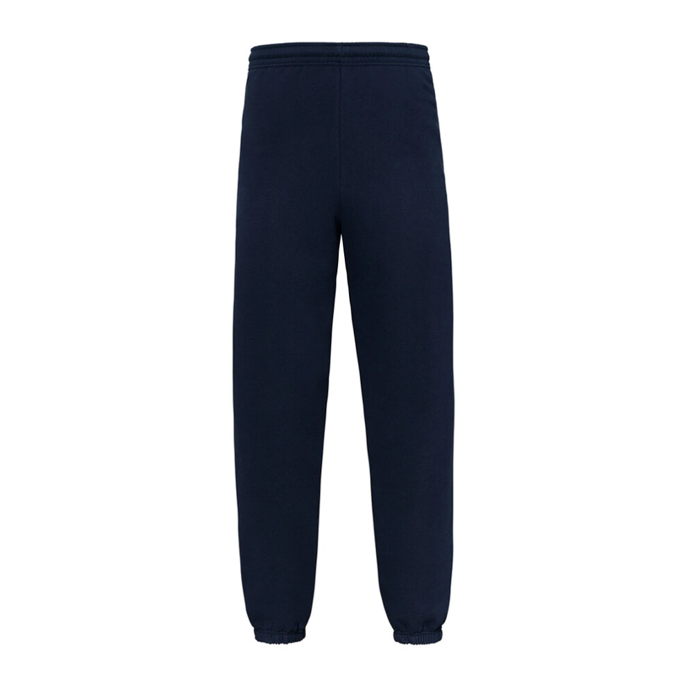 Fruit Of The Loom (L, Deep Navy) Unisex Adult Iconic Premium Jogging Bottoms