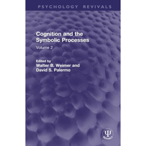 Cognition and the Symbolic Processes Hardcover Book