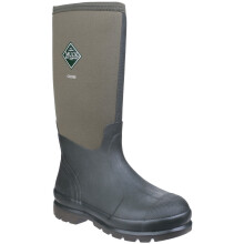 (14 UK, Moss) Muck Boots Unisex Chore Classic Hi Patterned Wellingtons