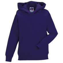 (11-12, Purple) Jerzees Schoolgear Childrens Hooded Sweatshirt