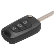 3 Buttons Flip Folding Remote Key Shell Case for I20 I30 I35 IX20 IX35