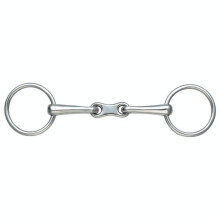 (5in, Silver) Shires French Link Horse Bradoon Bit