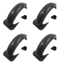 4X Scooter Rear Mudguard Electric Scooter Replace Parts Accessories for Max G30 Electric Scooter