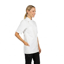 (XS, White) Le Chef Unisex Adult Chef Tunic