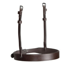 (X Full, Havana) Velociti Lusso Hunter Leather Horse Noseband