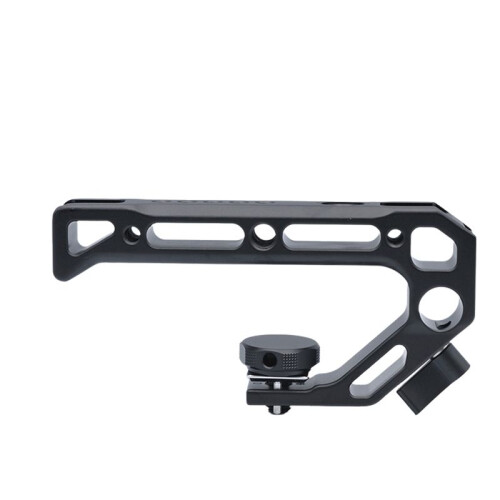 Camera Top Handle Hand Grip Handgrip Camera Cage Handle for Dslr Camera Cage Microphone Shoe Mount Black 2
