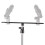 2X pour Alctron MAS020 Support de Microphone Double Enregistrement Stéréo Support de Microphone Double 7