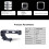 Camera Top Handle Hand Grip Handgrip Camera Cage Handle for Dslr Camera Cage Microphone Shoe Mount Black 10