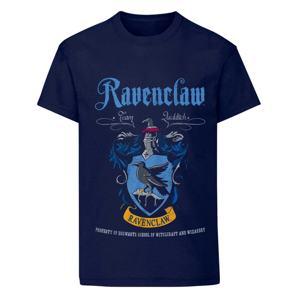 Harry Potter (Xxl, Navy) Unisex Adult Ravenclaw T-Shirt