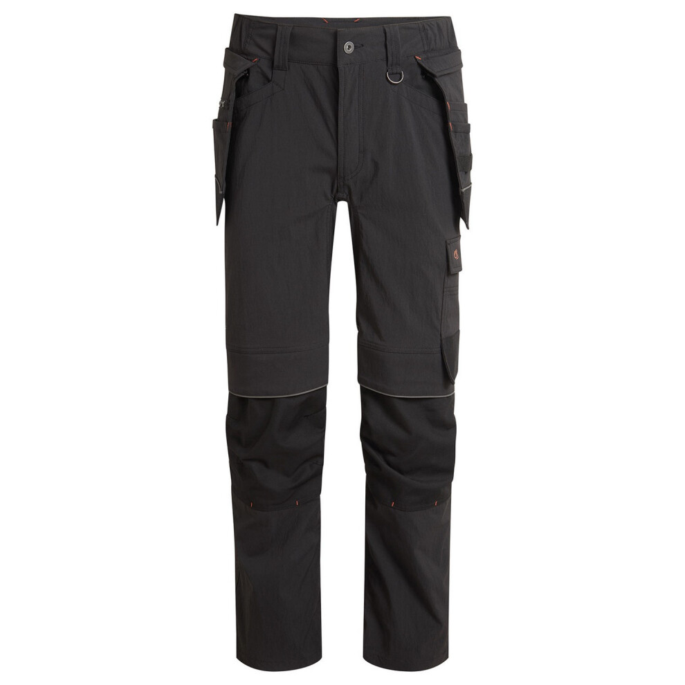 Craghoppers (38R, Black) Unisex Adult Sheffield Detachable Holster Pocket Cargo Trousers