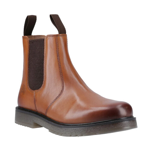(7 UK, Tan) Amblers Mens Wellies Boots