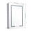 Living And Home Anti-Fog LED Mirror Cabinet with Touch Control 7