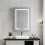 Living And Home Anti-Fog LED Mirror Cabinet with Touch Control 2