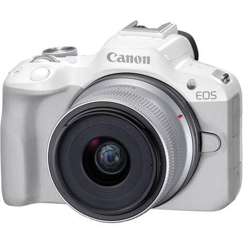 Canon Canon EOS R50 (RF-S18-45mm f/4.5-6.3 IS STM) Wit 1