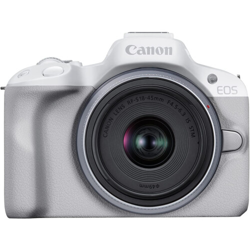 Canon Canon EOS R50 (RF-S18-45mm f/4.5-6.3 IS STM) Wit