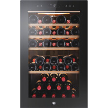 Haier HWS49GA Free Standing Wine Cooler Fits 49 Bottles Black F