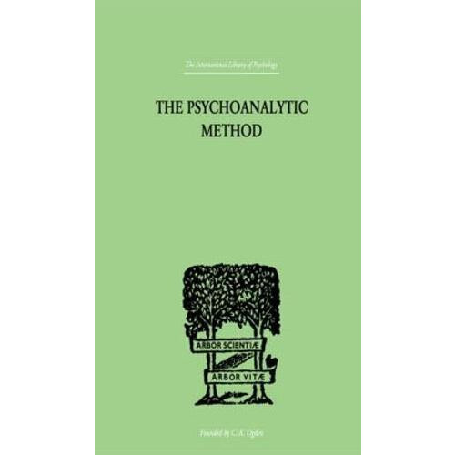 Psychoanalytic Method by Oskar Pfister Hardcover Book