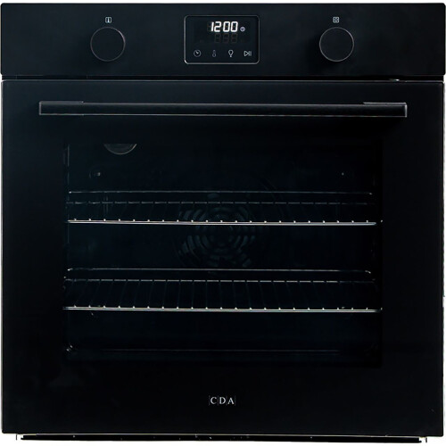 CDA CDA SC500BL Built In 60cm Electric Single Oven Black A