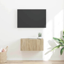 vidaXL TV Wall Cabinet Sonoma 60 x 31 x 29.5 cm Engineered Wood