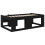 VidaXL vidaXL Kids'Bed Frame with Storage Black Oak 80 x 200 cm 5