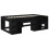 VidaXL vidaXL Kids'Bed Frame with Storage Black Oak 80 x 200 cm 4
