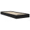 VidaXL vidaXL Floor Bed Frame Black Oak 80 x 200 cm Engineered Wood 4