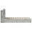 VidaXL vidaXL Bed Frame with Storage with Drawer Concrete Grey 90 x 190 cm 5