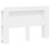 VidaXL vidaXL Headboard Cabinet with Storage White Engineered Wood 3