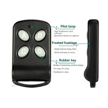 5PCS 433Mhz Garage Door Remote Control Duplicator 4 Keys Electric Car Key Copy Universal Copy Remote Control