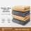 Microfiber Cleaning Multipurpose Cloth 30x30cm Absorbent Suede Towel Kitchen For Office 2