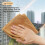 Microfiber Cleaning Multipurpose Cloth 30x30cm Absorbent Suede Towel Kitchen For Office 4