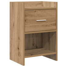 vidaXL Bedside Tables Artisan Oak 40 x 30 x 60 cm Engineered Wood