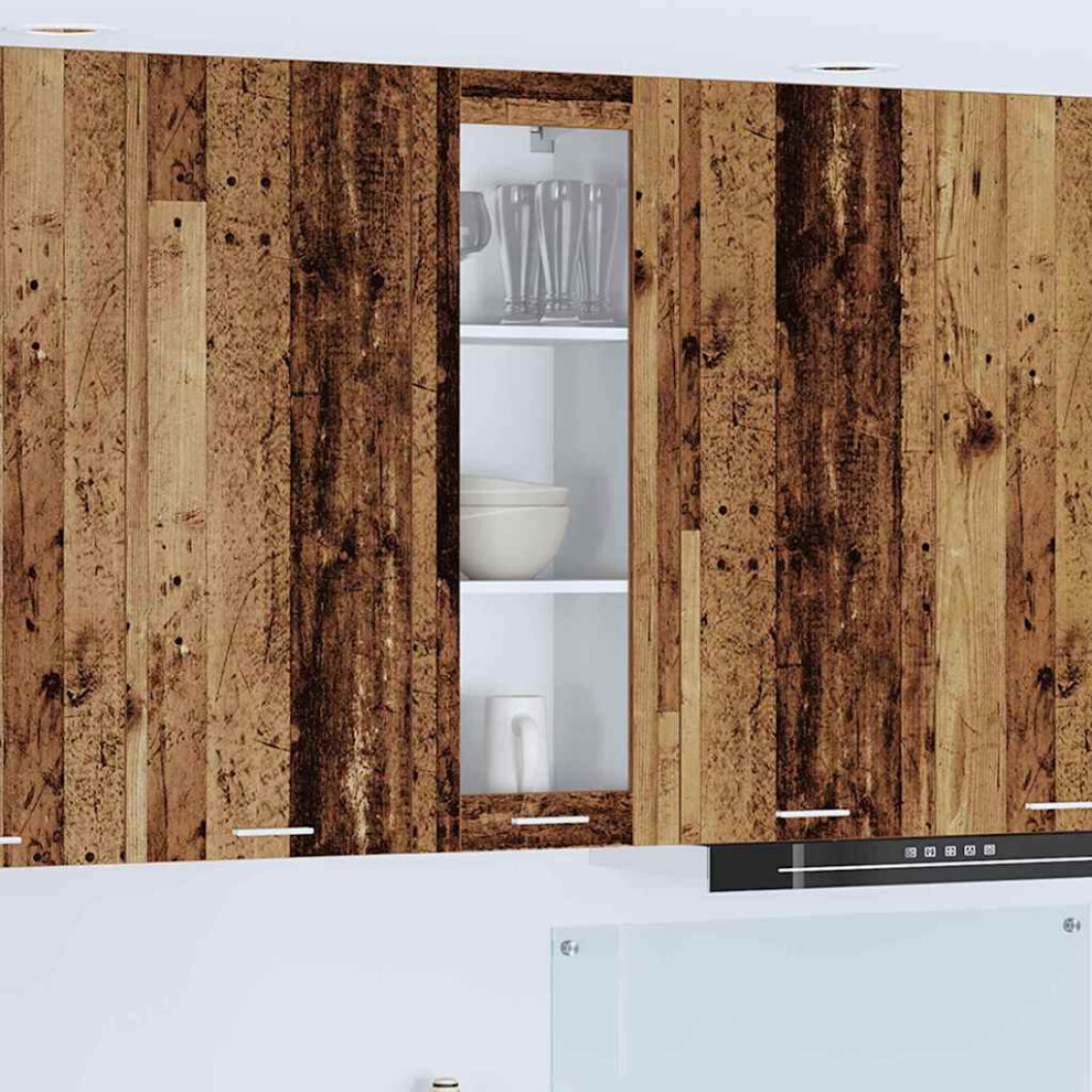 Vidaxl Hanging Cabinet Old Wood 40 X 31 X 100 Cm Engineered Wood 8721359452655
