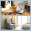Retro Wingback Accent Chair - Grey, Wood Frame 7
