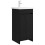 VidaXL vidaXL Badezimmerschrank mit Waschbecken Schwarze Eiche 2