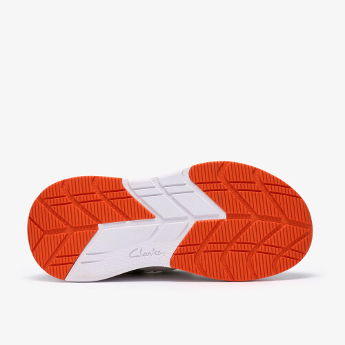 Clarks Gleam Glow Kid White 2
