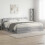 VidaXL vidaXL Headboard Cabinet with Storage Grey Sonoma Engineered Wood 5