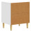 VidaXL vidaXL Bedside Table High Gloss White 43 x 34.5 x 50 cm 4