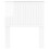 VidaXL vidaXL Headboard with Headboard Gloss White 80 cm Engineered wood 3