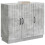 VidaXL vidaXL Sideboard Concrete Grey 89 x 34.5 x 77 cm Engineered Wood 4