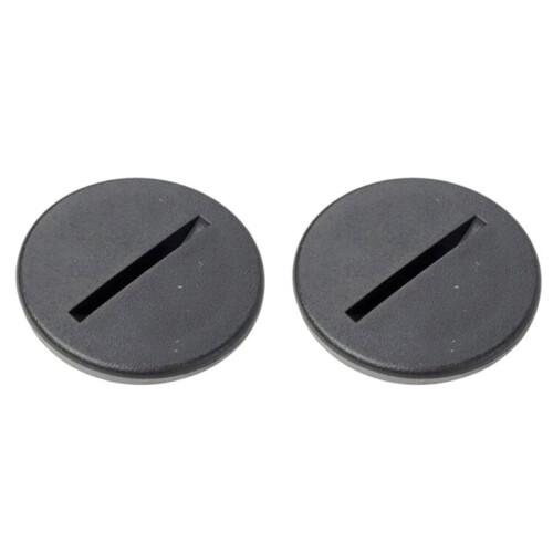 2X pour  Wind Screen Wiper Scuttle Panel Cover Trim Cap Plug 51717169481 Car Accessories