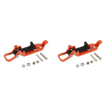 2 Support de Fixation pour Outil, Support de Montage Mural, Pelle, , Pince à Dégagement Rapide, Support de Pelle pour Voiture, Camping-Car,