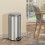 Stainless Steel Foot Pedal Bin 30L Silver 2