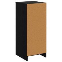 vidaXL Bathroom Cabinet Black Oak 35 x 36.5 x 85 cm Engineered Wood