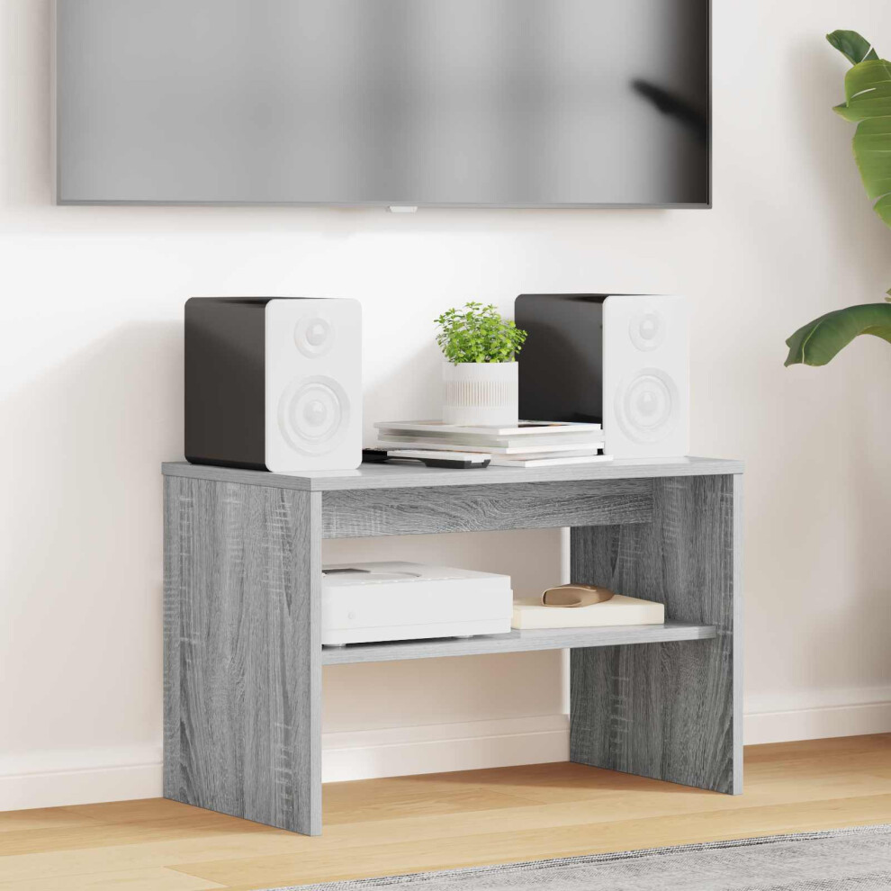 Vidaxl Tv Cabinet Grey Sonoma 60 X 35 X 40 Cm Engineered Wood
