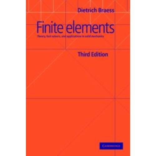 Finite Elements by Dietrich Braess Paperback Book
